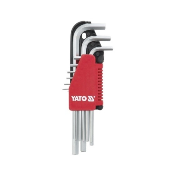 Hosszú imbuszkulcs készlet 9 részes 1,5-10 mm CrV YATO