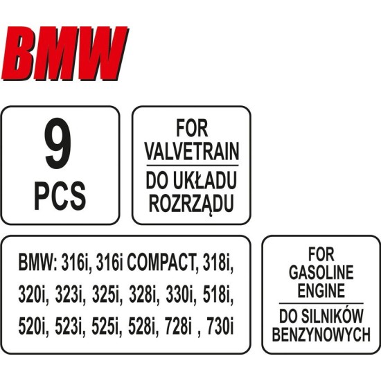 YATO vezérlés rögzítő szett BMW VANOS
