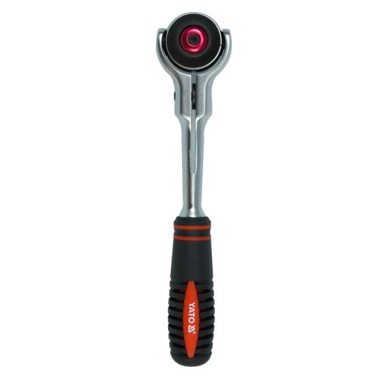 Racsnis hajtószár 1/4" 145 mm 72T forgó fejes CrV YATO