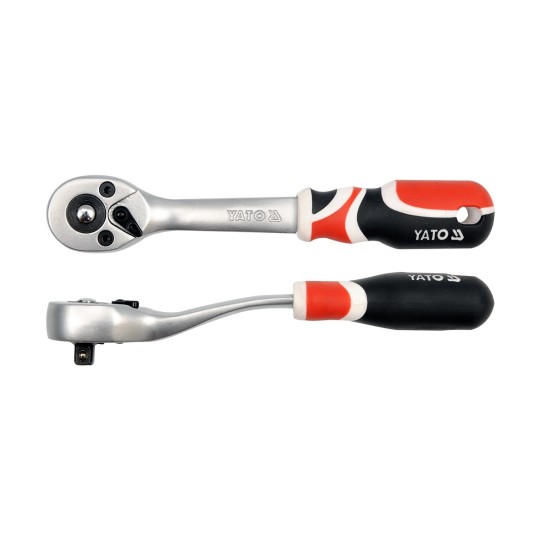 Racsnis hajtószár 1/4" 155 mm 72T CrV YATO