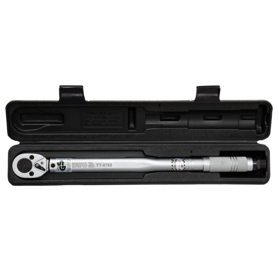 Nyomatékkulcs 1/2" 42-210 Nm / 445-465 mm CrV YATO
