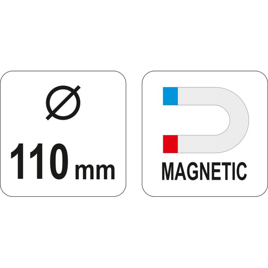 Mágnestál 110 mm YATO