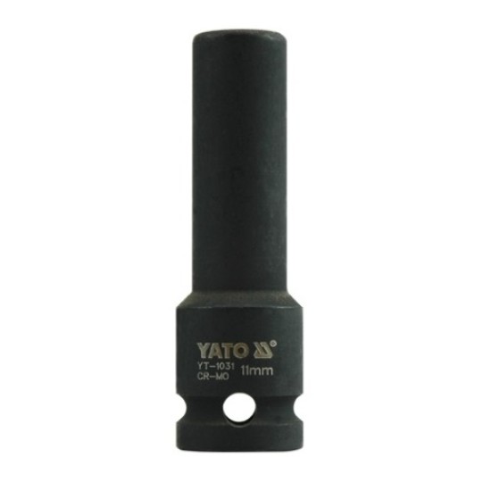 Hosszú gépi dugókulcs 1/2" 11 mm YATO