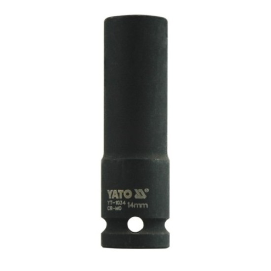 Hosszú gépi dugókulcs 1/2" 14 mm YATO