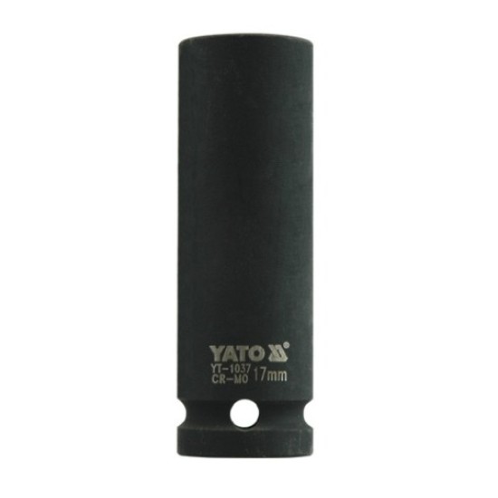 Hosszú gépi dugókulcs 1/2" 17 mm YATO