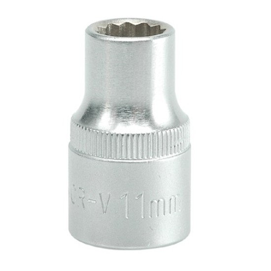 Dugókulcs 1/2" 11 mm 12 szögletű YATO