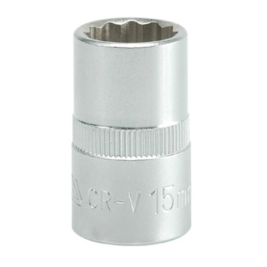 Dugókulcs 1/2" 15 mm 12 szögletű YATO
