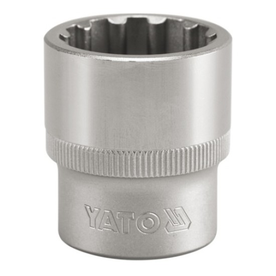 Dugókulcs 1/2" 12 mm SPLINE YATO