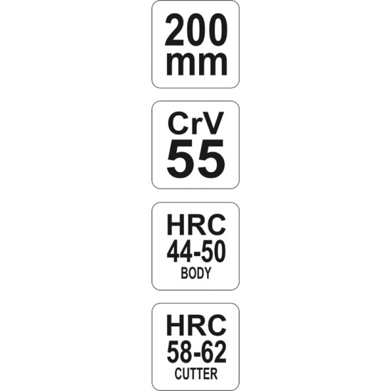 Kombinált fogó 200 mm CrV YATO