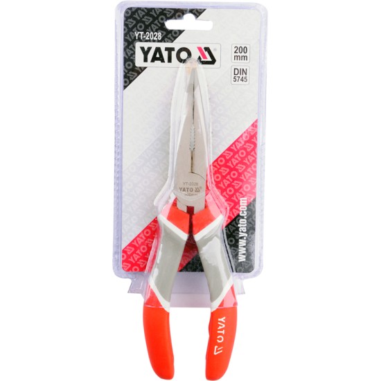 Hajlítottcsőrű fogó 200 mm YATO