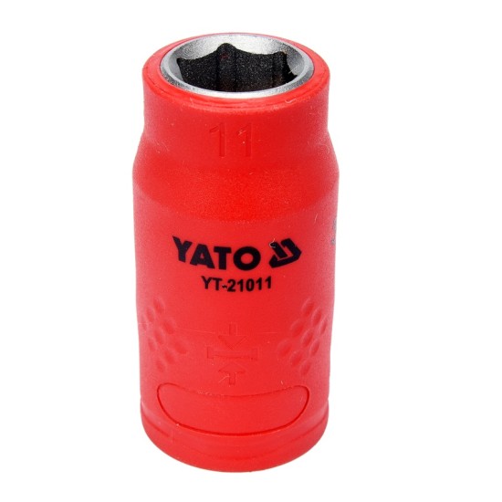 Dugókulcs 3/8" 11 mm 1000 V-ig szigetelt YATO