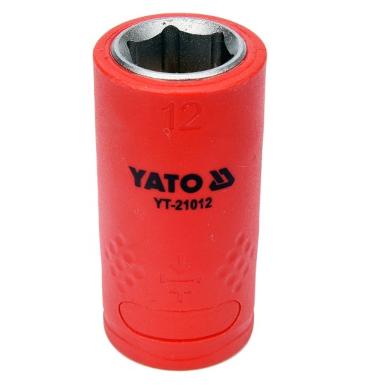 Dugókulcs 3/8" 12 mm 1000 V-ig szigetelt YATO