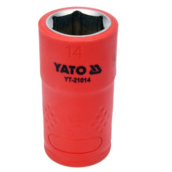 Dugókulcs 3/8" 14 mm 1000 V-ig szigetelt YATO