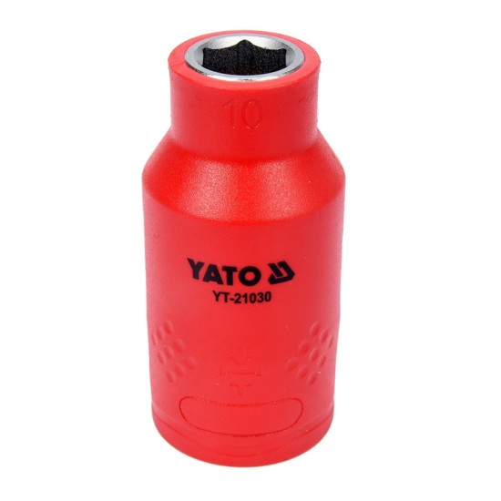 Dugókulcs 1/2" 10 mm 1000 V-ig szigetelt YATO