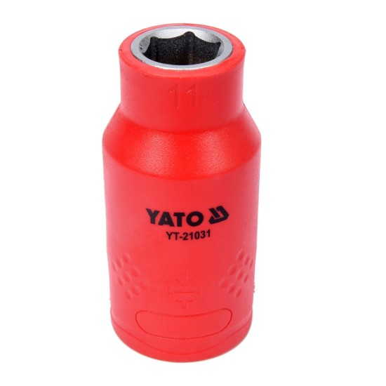 Dugókulcs 1/2" 11 mm 1000 V-ig szigetelt YATO