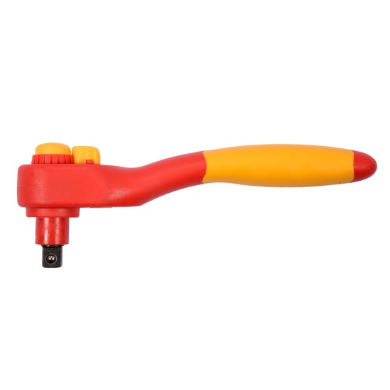 Racsnis hajtószár 3/8" 200 mm 36T hajlított 1000 V-ig szigetelt CrV YATO