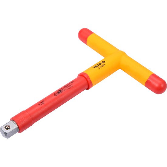 T-alakú hajtókar 1/2" 1000 V-ig szigetelt CrV YATO