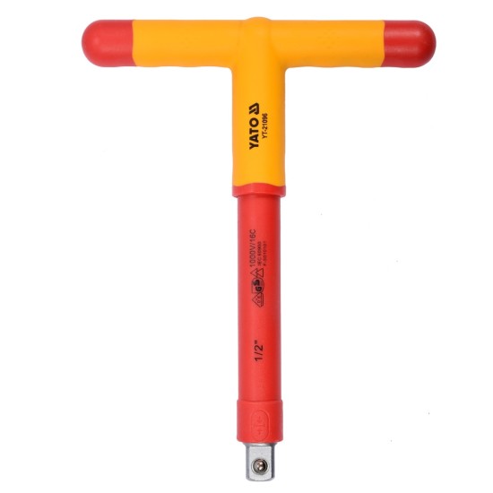 T-alakú hajtókar 1/2" 1000 V-ig szigetelt CrV YATO