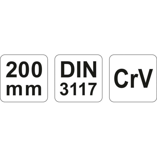 Állítható villáskulcs 0-32 / 210 mm CrV YATO