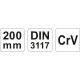 Állítható villáskulcs 0-32 / 210 mm CrV YATO