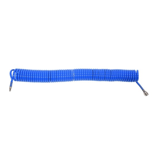 Pneumatikus tömlő (spirál) gyorscsatlakozóval 8,0 mm x 12 mm x 15 m 1,2 MPa YATO