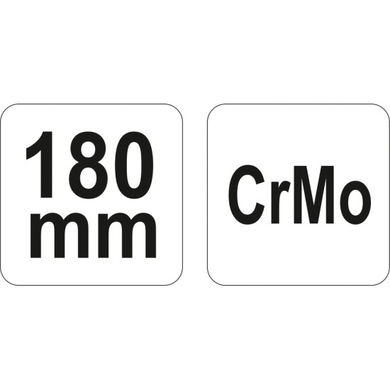 Ívelt önzáró fogó 180 mm CrMo YATO