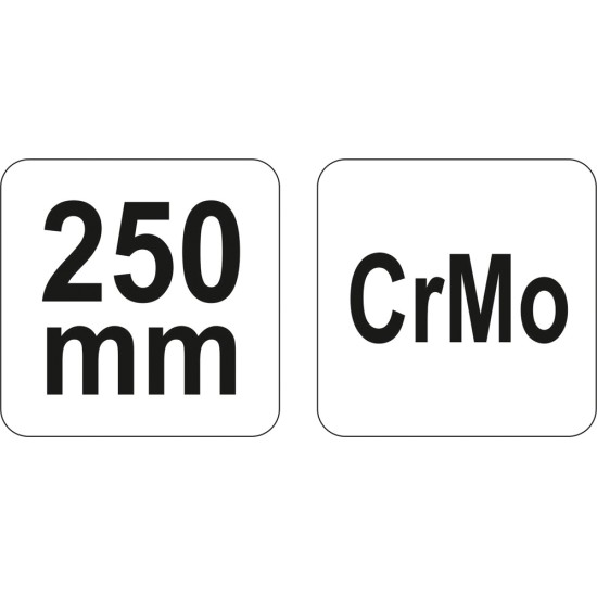 Ívelt önzáró fogó 250 mm CrMo YATO