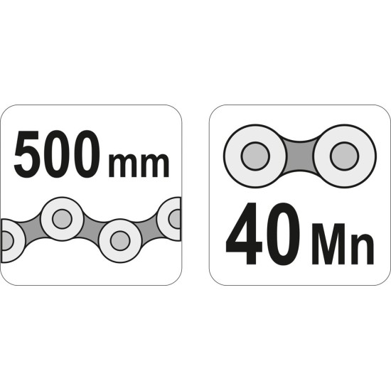 Láncos önzáró fogó 500 mm YATO