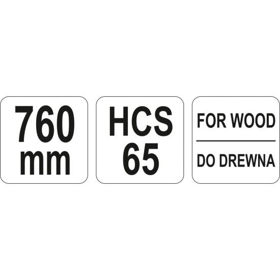 Keretes fűrész 760 mm YATO
