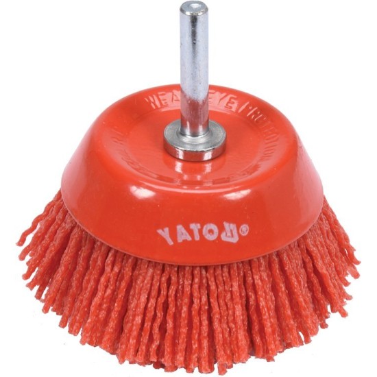 Csapos fazékkefe Nylon 75mm YATO