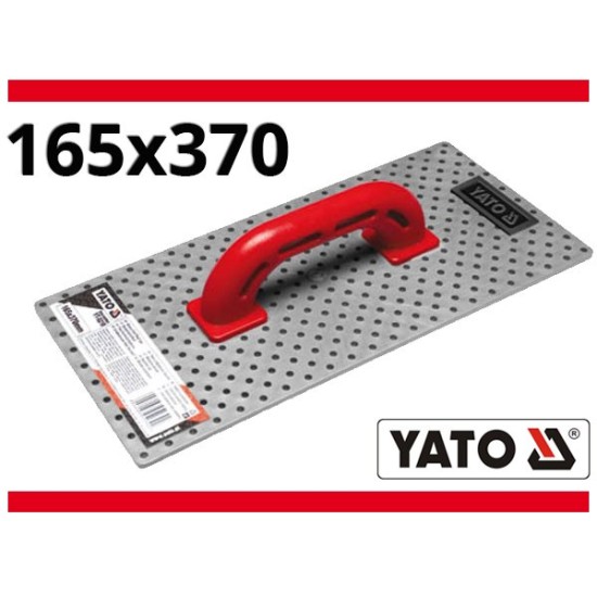 Csiszoló polisztirol habhoz 165 x 370 mm YATO