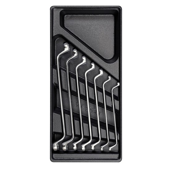 Csillagkulcs készlet 7 részes 6-19 mm CrV (fiókbetét) YATO CrV