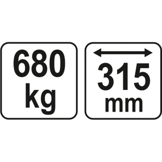Emelőhorog (traverz) zsiráf emelőhöz YATO