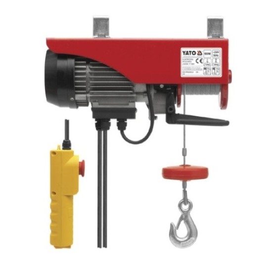 Elektromos csörlő 600 kg 1050 W YATO