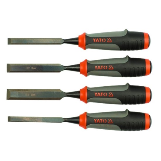 Favéső készlet 4 részes 10-12-16-20mm CrV YATO Favéső készlet 4 részes 10-12-16-20mm CrV YATO