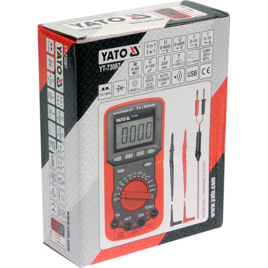YATO Digitális multiméter yt-73087