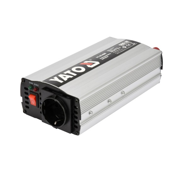 Feszültségátalakító inverter 12V-230V 500W YATO Feszültségátalakító inverter 12V-230V 500W YATO