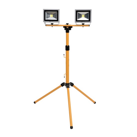 LED állványos dupla fényvető 2 x 20 W 2 x 1400 Lm YATO