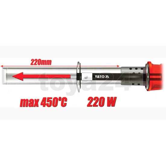 Elektromos polisztirol vágó 220 mm 70-450 °C 220 W YATO