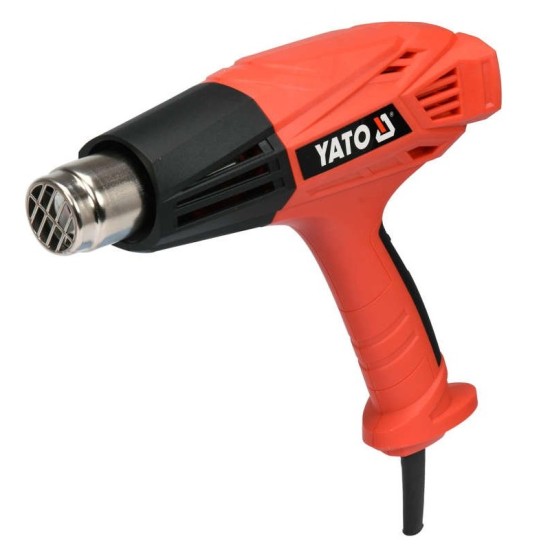 Elektromos hőlégfúvó tartozékokkal 450 - 600 °C 2000 W YATO
