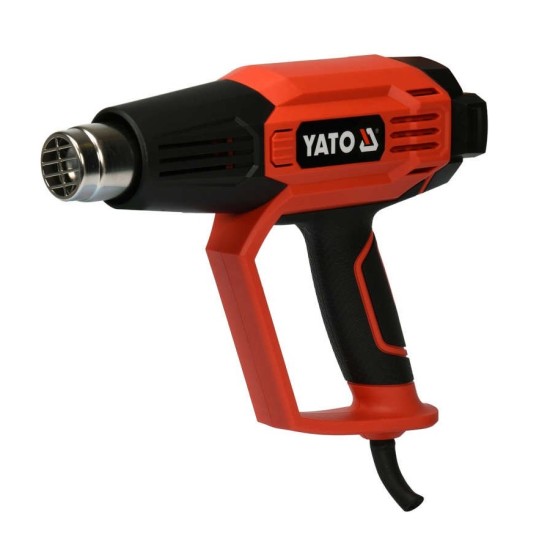 Elektromos hőlégfúvó tartozékokkal 50 - 600 °C 2000 W YATO
