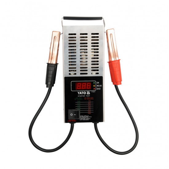 YATO Akkuteszter 12V digit CCA 150-1400A