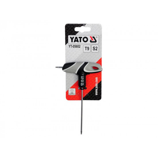 YATO T-kulcs torx T9 / 130 mm S2