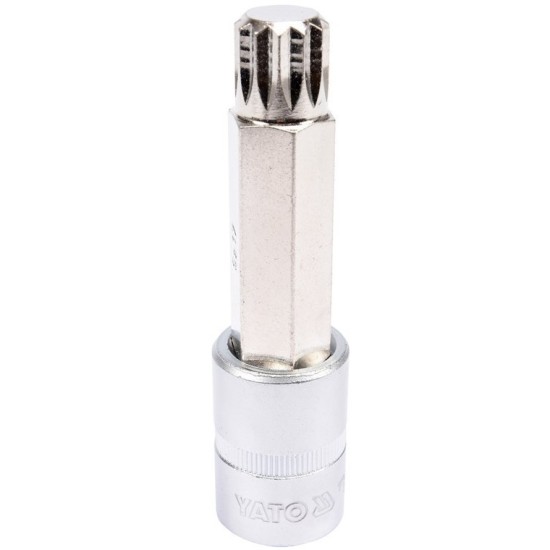 YATO Bithegy dugófejjel SPLINE M17 1/2" 100 mm hosszú