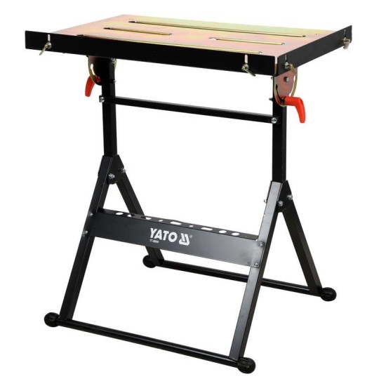 YATO Összecsukható hegesztő asztal 150 kg 660 x 590 x 830 mm