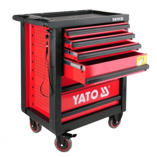 YATO 6 fiókos profi szerszámoskocsi, 957x766x465 mm