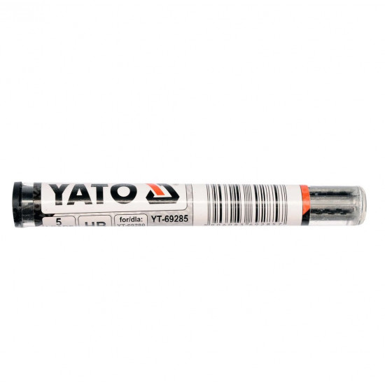 YATO Ácsceruza grafit betét szürke HB (5 db/cs) 