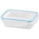 Edény MagicHome Lunchbox szett YH375, téglalap alakú, 3 db-os szett, 400 ml, 162x111x51 mm