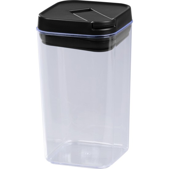 Edény MagicHome, szilikon tömítéssel, 1300 ml, 106x106x190 mm, egymásra rakható
