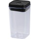 Edény MagicHome, szilikon tömítéssel, 1300 ml, 106x106x190 mm, egymásra rakható